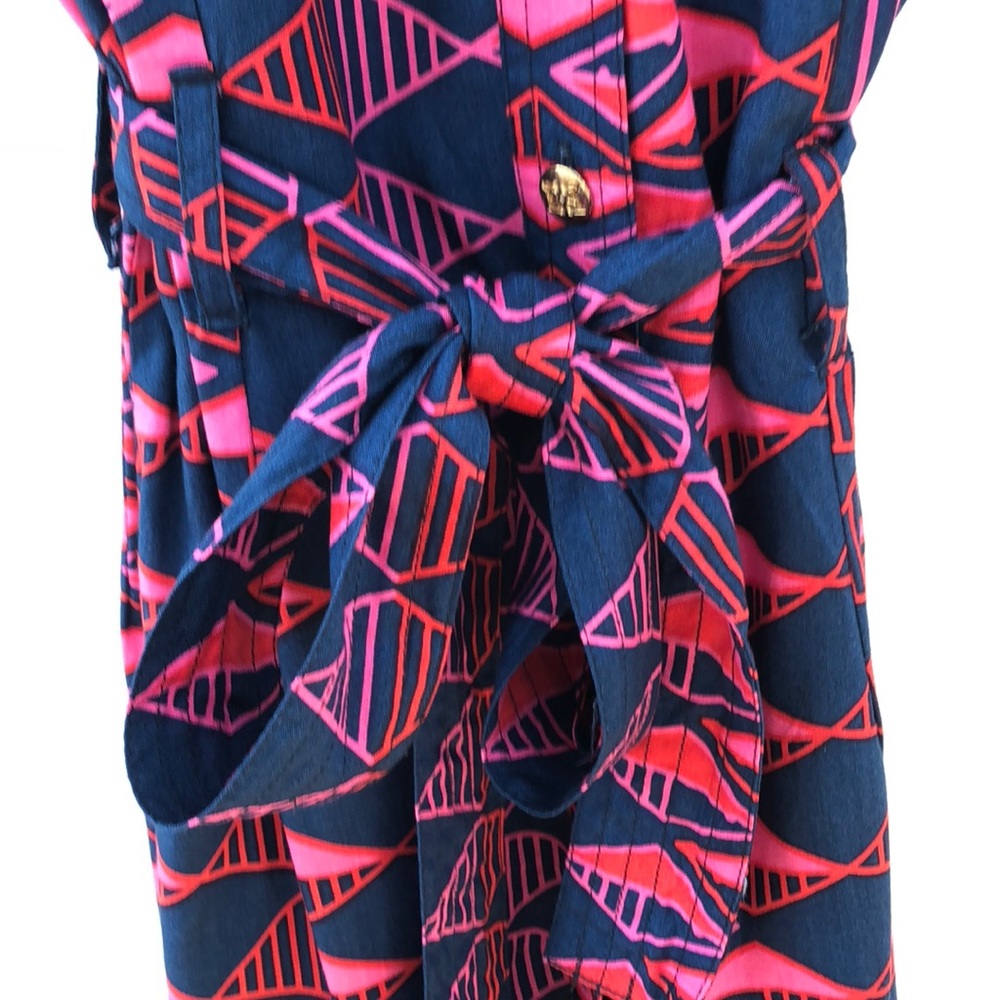 Geometric pattern dress - Picture 4 of 8